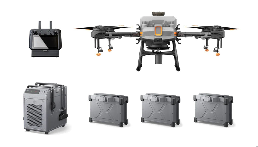 DJI Agras T10 Drone Ready to Fly Spray & Spreading Bundle