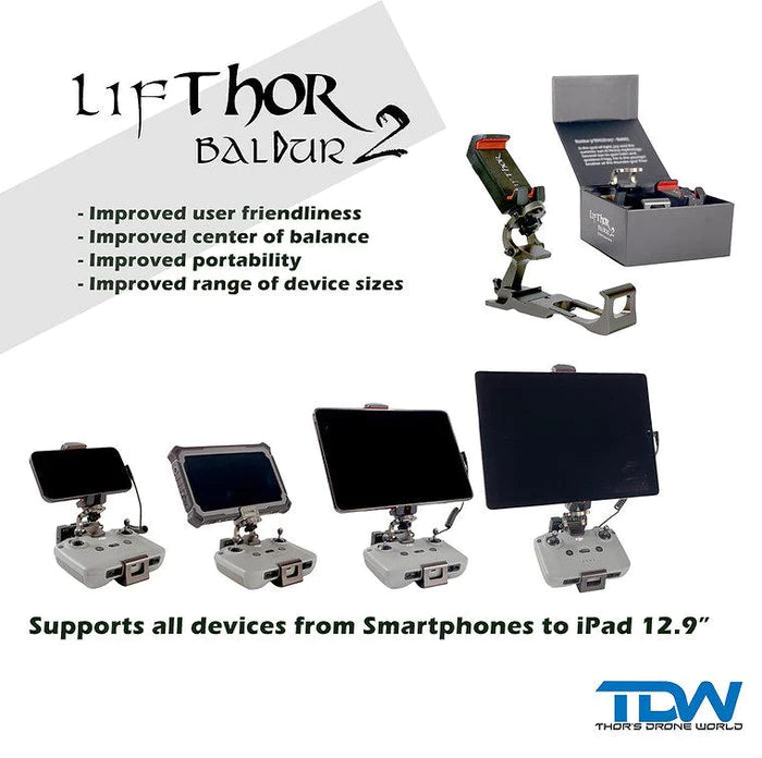 LifThor Baldur 2 Combo for DJI Air 2, Mini 2, and Mavic 3